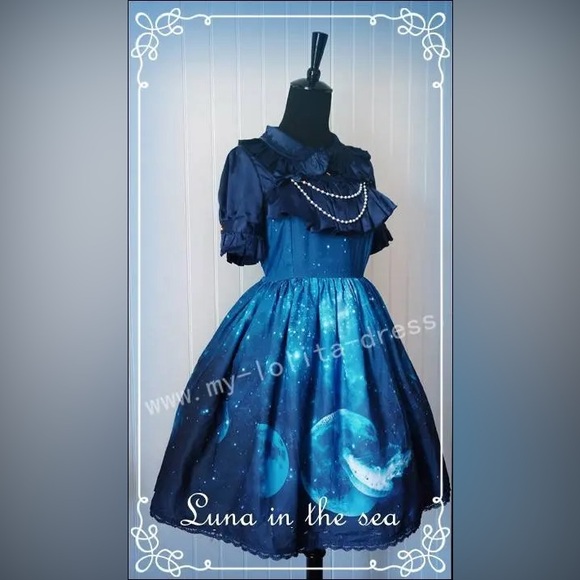 Luna in the Sea Jumper Dress by R-Series 💙🪼 - Picture 11 of 11